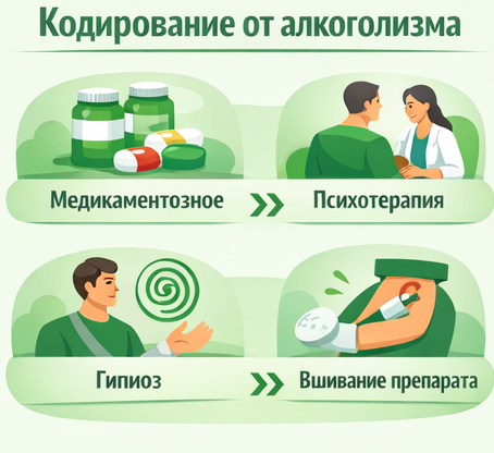 кодирование от алкоголизма в Карасуке Санати